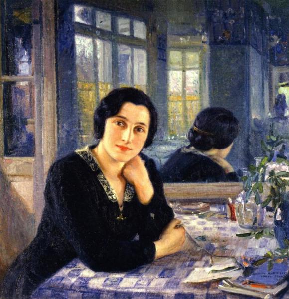 Reflections, Vernon by Joseph Kleitsch