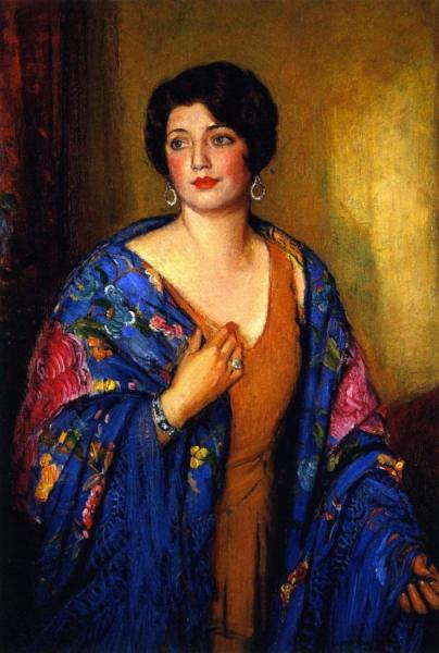 Ruth E. Bach by Joseph Kleitsch