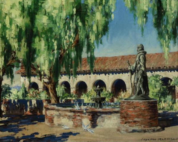 San Fernando Mission by Joseph Kleitsch