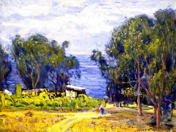 Shacks, Laguna Beach by Joseph Kleitsch