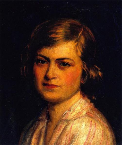 Simone, Vernon, France by Joseph Kleitsch