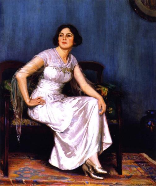 The Artist's Wife by Joseph Kleitsch
