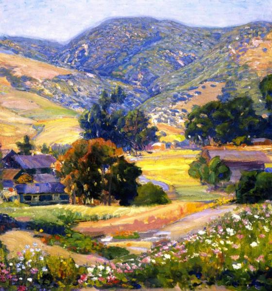 The Jeweled Hills by Joseph Kleitsch