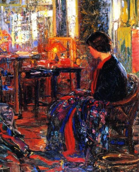 The Oriental Shop by Joseph Kleitsch Oil Painting Reproductions