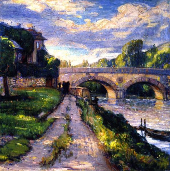 Vernon To Vernonnet, Vernon, France by Joseph Kleitsch