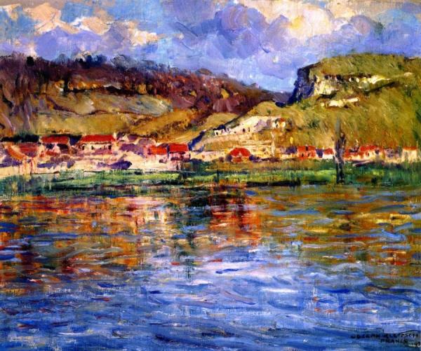 Vernonnet, France by Joseph Kleitsch