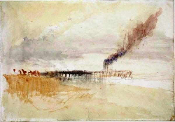 A Jetty, Margate by Joseph Mallord William Turner