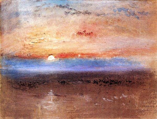 A Low Sun by Joseph Mallord William Turner