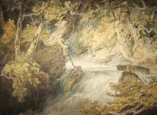 A River In Spate by Joseph Mallord William Turner
