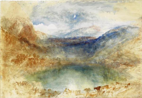 A Swiss Lake, Lungernzee by Joseph Mallord William Turner