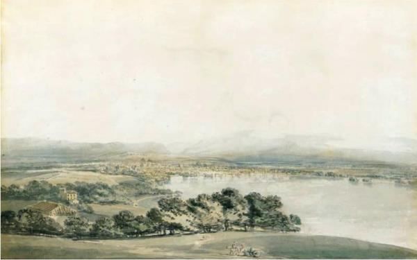 A View Of Geneva by Joseph Mallord William Turner Oil Painting Reproductions