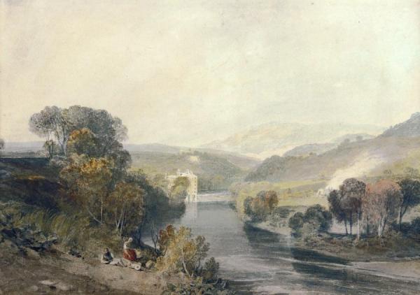 Addingham Mill On The River Wharfe, Yorkshire by Joseph Mallord William Turner