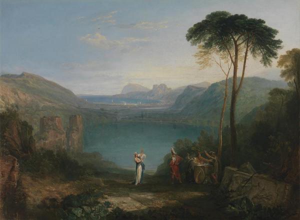 Aeneas And The Sibyl, Lake Avernus by Joseph Mallord William Turner