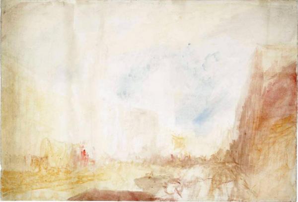 All Saints' Church And The High Street, Oxford by Joseph Mallord William Turner