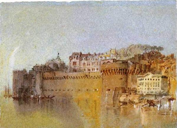 Ancenis, The Castle by Joseph Mallord William Turner