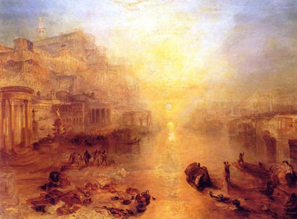 Ancient Italy - Ovid Banished From Rome by Joseph Mallord William Turner
