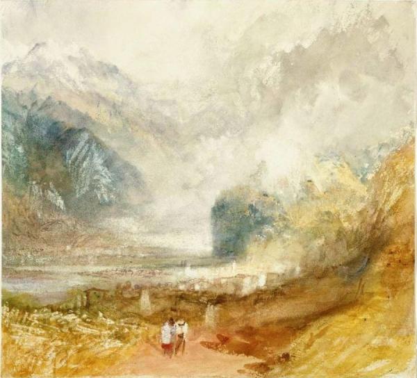 Aosta by Joseph Mallord William Turner