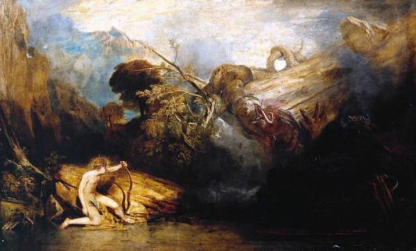 Apollo And Python by Joseph Mallord William Turner Oil Painting Reproductions