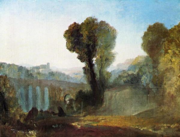 Ariccia: Sunset by Joseph Mallord William Turner