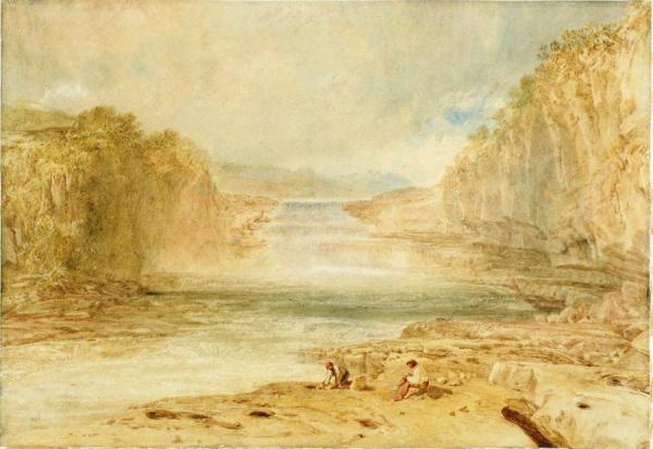Aysgarth Force, Richmondshire by Joseph Mallord William Turner