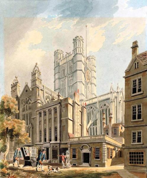 Bath Abbey From The North-east by Joseph Mallord William Turner