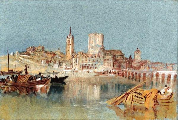 Beaugency From The South by Joseph Mallord William Turner
