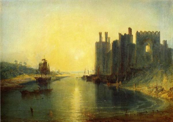 Caernarvon Castle by Joseph Mallord William Turner