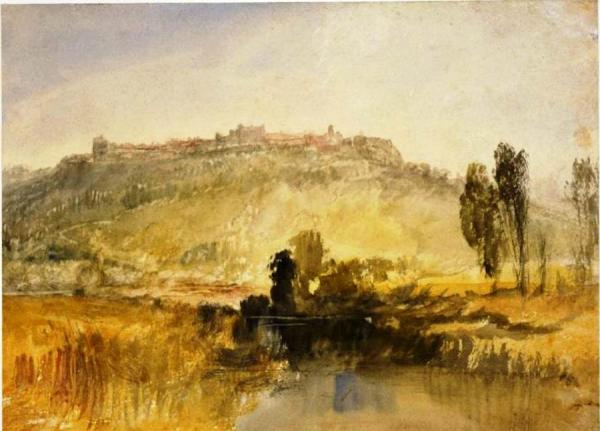 Carisbrooke Castle, Isle Of Wight by Joseph Mallord William Turner