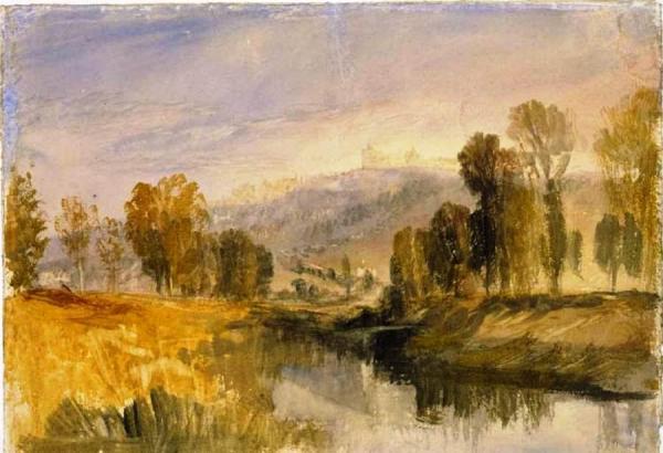 Château D'arques, Near Dieppe by Joseph Mallord William Turner