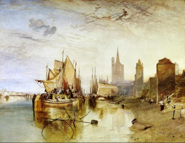 Cologne - The Arrival Of A Packet-boat, Evening by Joseph Mallord William Turner