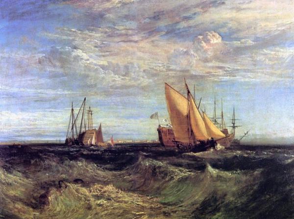 Confluence Of The Thames And The Medway by Joseph Mallord William Turner