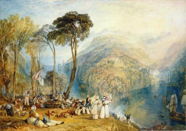 Dartmouth Cove by Joseph Mallord William Turner