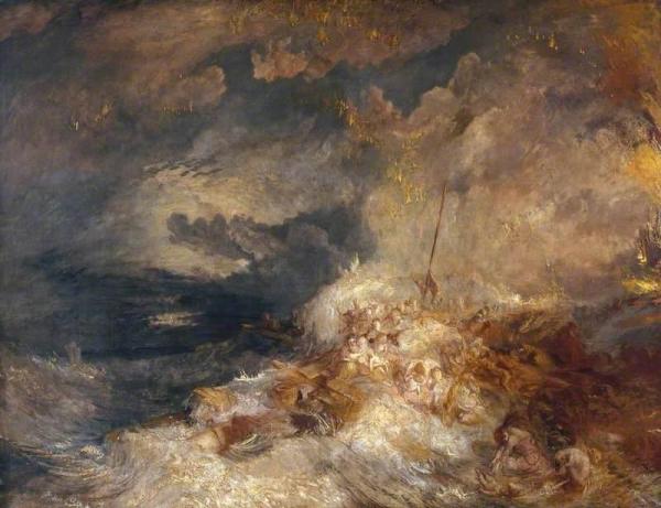 Disaster At Sea by Joseph Mallord William Turner