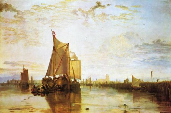 Dort, The Dort Packet-boat From Rotterdam Bacalmed by Joseph Mallord William Turner