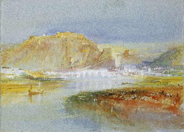 Ehrenbreitstein From The Mosel by Joseph Mallord William Turner