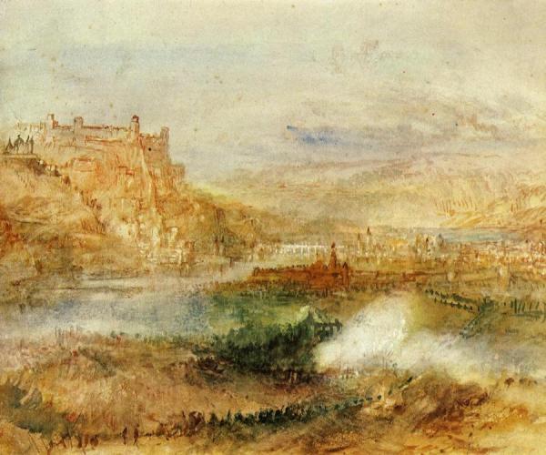 Ehrenbrietstein And Coblenz by Joseph Mallord William Turner