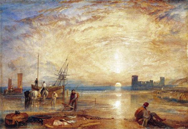 Flint Castle, North Wales by Joseph Mallord William Turner