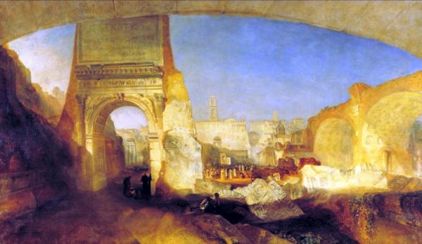 Forum Romanum by Joseph Mallord William Turner