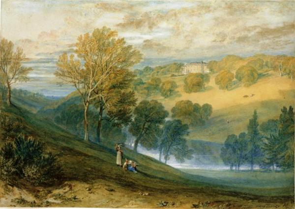 Gledhow Hall, Yorkshire by Joseph Mallord William Turner