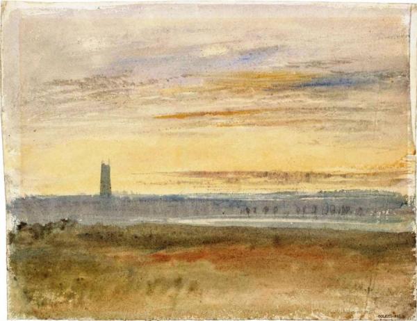 Gloucester Cathedral by Joseph Mallord William Turner Oil Painting Reproductions