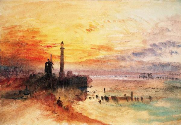 Joseph Mallord William Turner Great Yarmouth Harbour, Norfolk