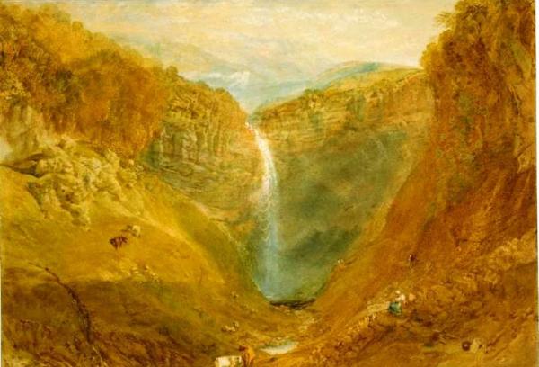 Hardraw Fall by Joseph Mallord William Turner