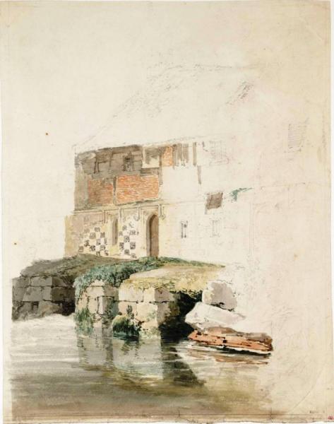 Harnham Mill, Near Salisbury by Joseph Mallord William Turner