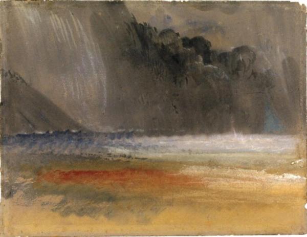 Heaped Thundercloud Over Sea And Land by Joseph Mallord William Turner