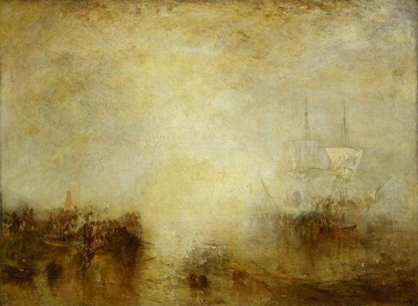 'hurrah! For The Whaler Erebus! Another Fish!' by Joseph Mallord William Turner