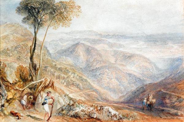 India, Valley Of The Dhoon by Joseph Mallord William Turner