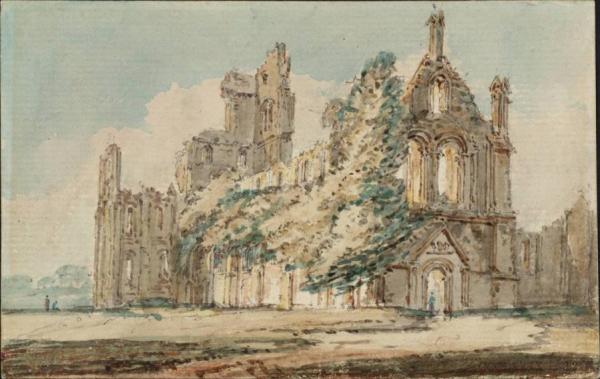 Kirkstall Abbey From The North West by Joseph Mallord William Turner Oil Painting Reproductions