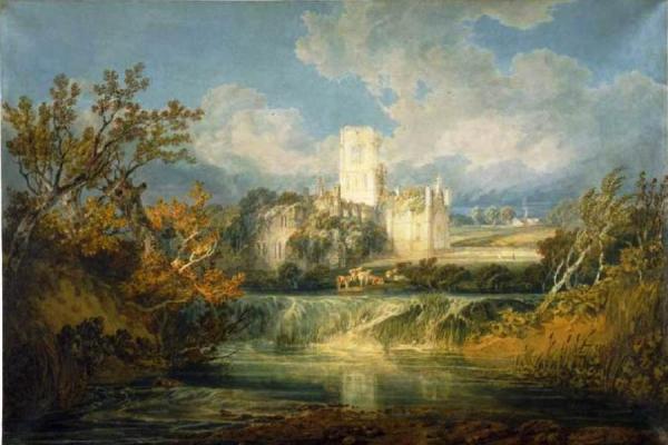 Kirkstall Abbey, Yorkshire by Joseph Mallord William Turner