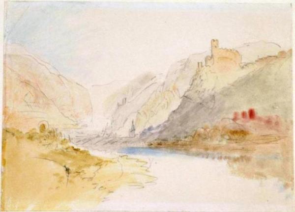 Klemenskapelle On The Rhine by Joseph Mallord William Turner