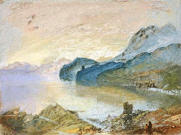 Lake Como Looking Towards Lecco by Joseph Mallord William Turner